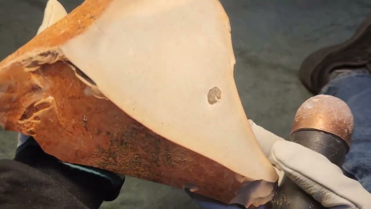1812 - Large Keokuk Heat Treat Flintknapping