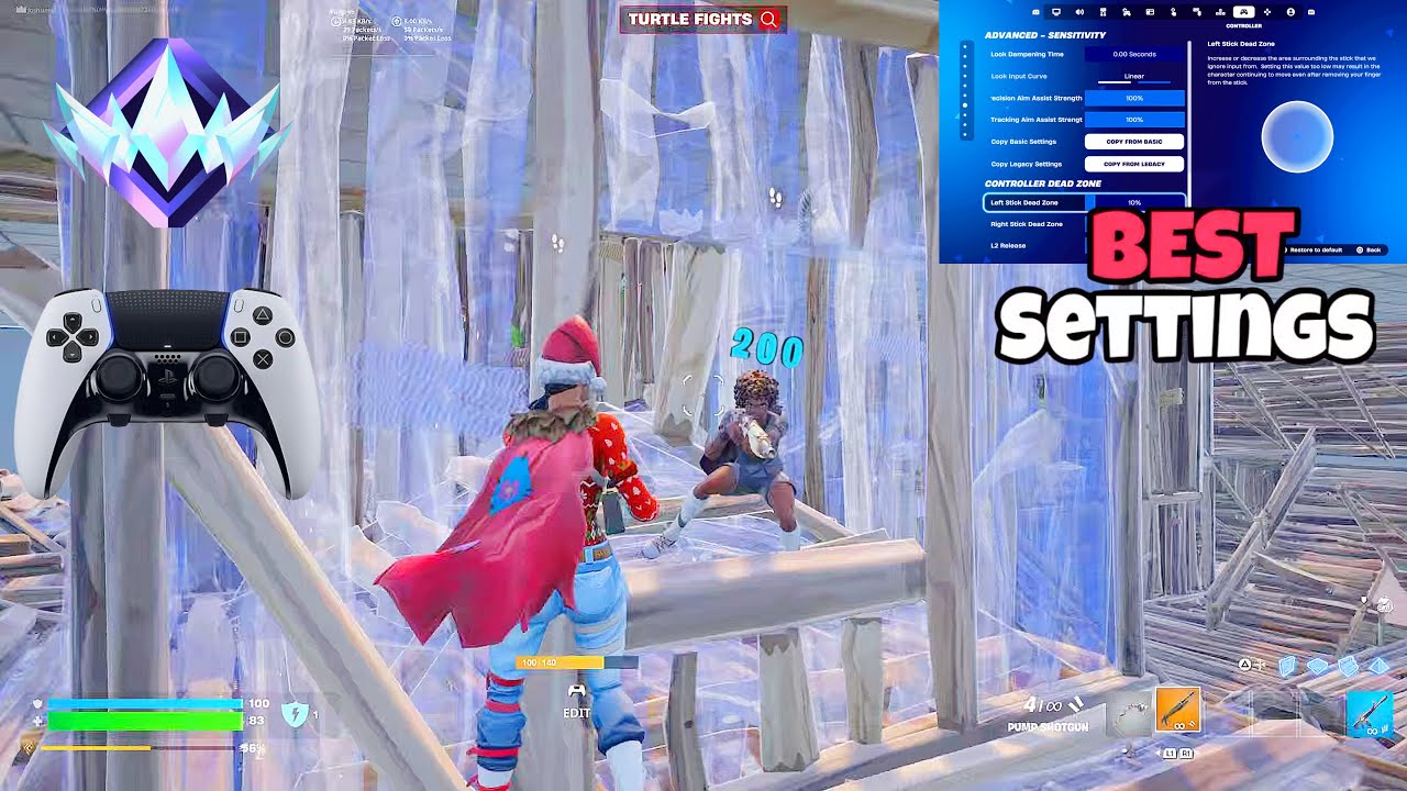 NEW SOFTAIM Controller SETTINGS + Sensitivity For Fortnite Chapter 7! (PS5/XBOX/PS4/PC)