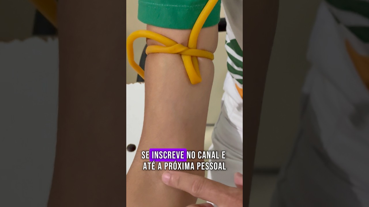 Amarração Correta do Garrote para Punção Venosa