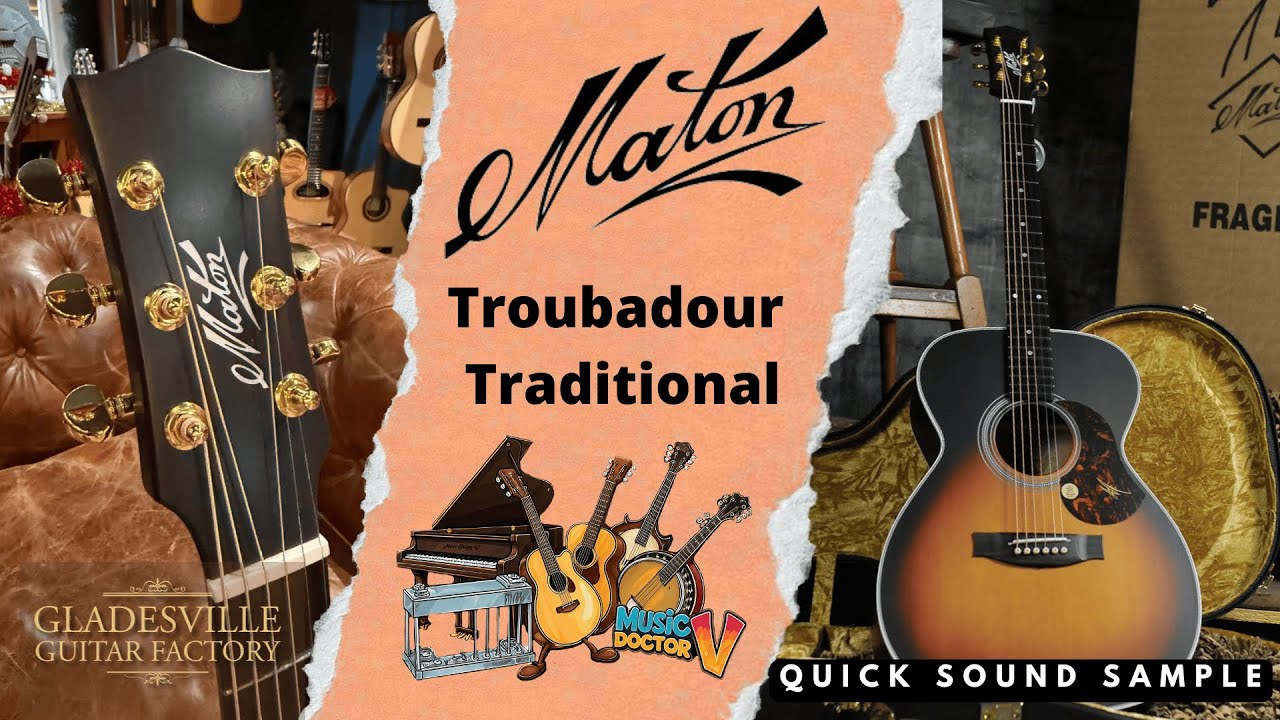 Maton - Troubadour Traditional  | Demo by Michael Varecka | Gladesville Guitar Factory