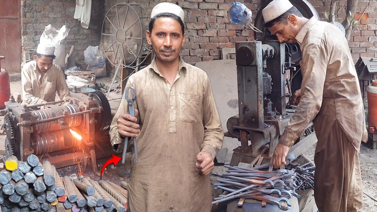 Incredible! Manufacturing Process of Blacksmith Tongs In Local Factory | Blacksmith Tongs Making