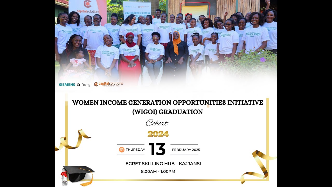 WOMEN INCOME GENERATION OPPORTUNITIES INITIATIVE (WIGOI)- GRADUATION COHORT 2024