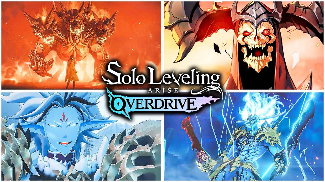 Solo Leveling Arise Overdrive - All Bosses & Ending
