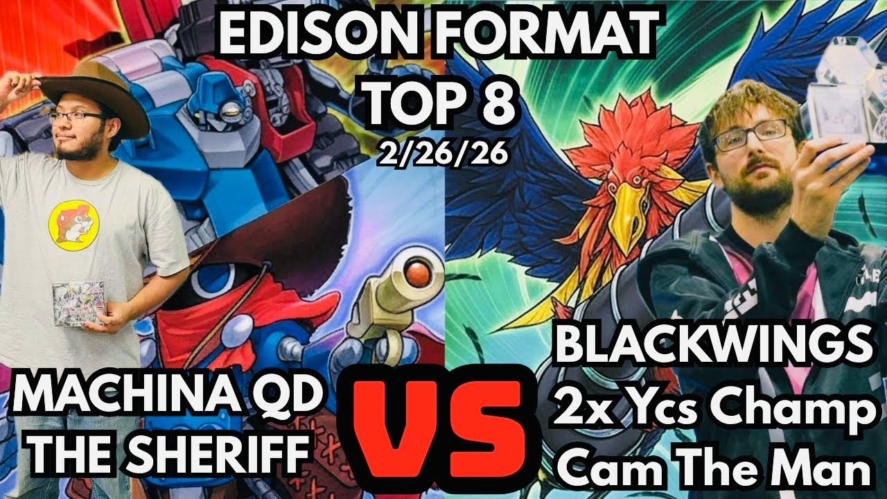 Топ-8 турнира Edison Format: Machina Quickdraw против Blackwings!