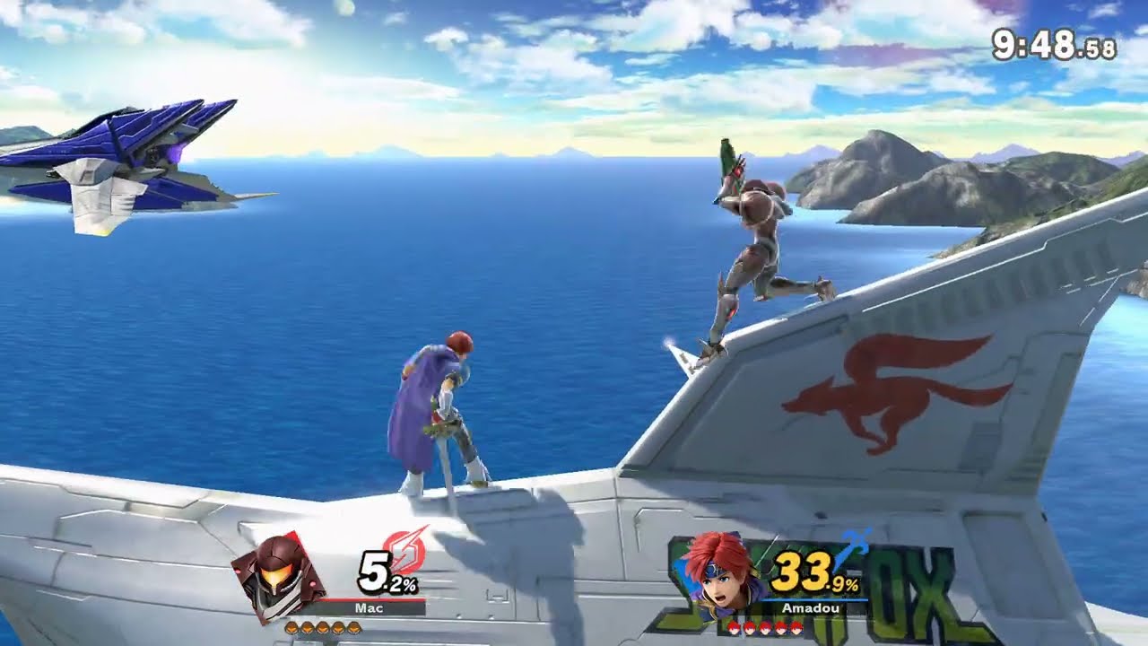 Smash Bros Ultimate - Samus (Mac) Vs Roy (Amadou) - 3/14/26