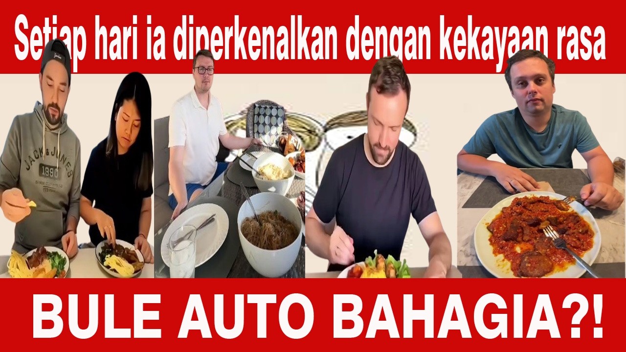 Bule beginilah enaknya kalo punya istri orang Indonesia?!