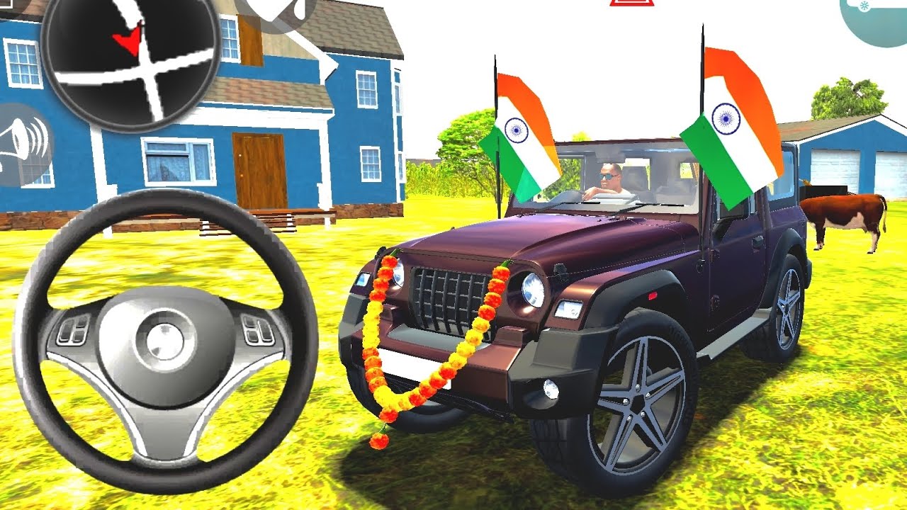 Modified Mahindra Thar 😱 Indian Game's (Gadi wala Games)#2026 #thar #games 
