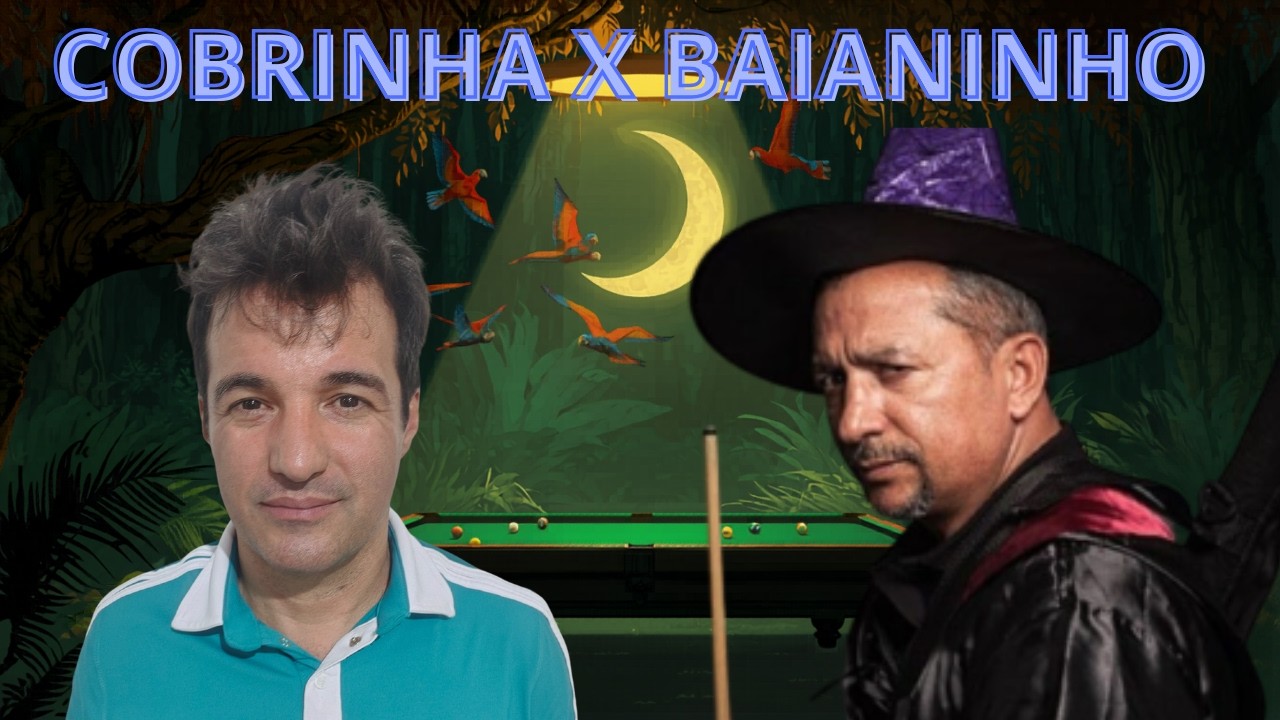 BAIANINHO X COBRINHA LIVE #sinuca  #sinucaaovivo #pool #aovivo #baianinho  #vagnao #live #billar