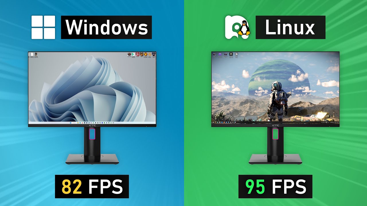 Re-Testing Windows vs Linux in 2025 - AMD & NVIDIA Gaming Benchmarks