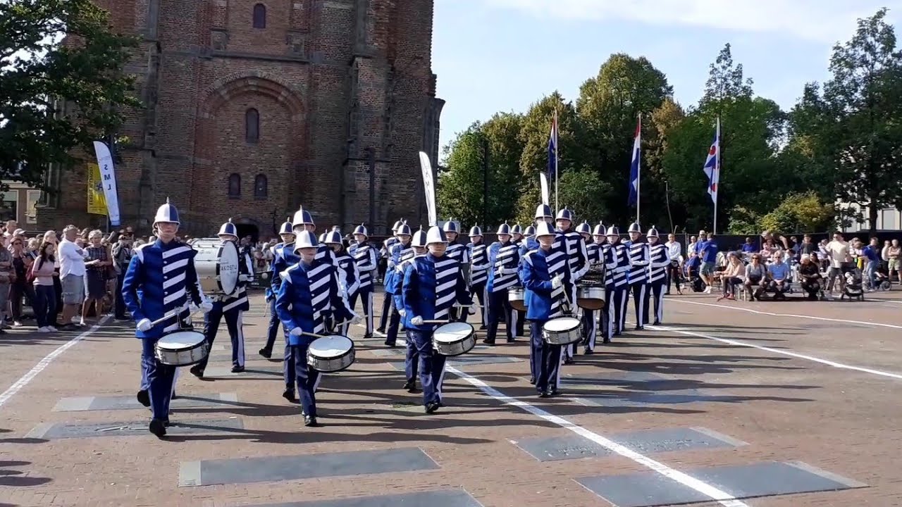 Muziekkorpsen Streetparade Taptoe Leeuwarden 2023
