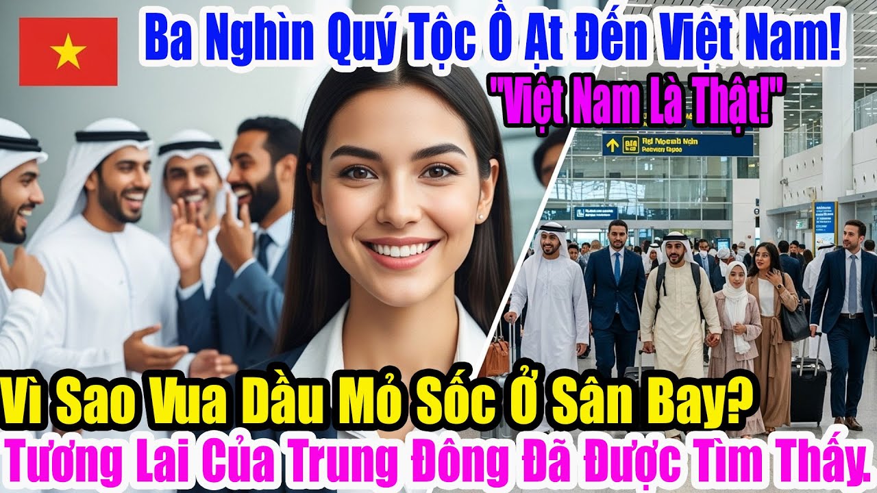 3.000 sinh viên hoàng gia Trung Đông đổ bộ Nội Bài sau tuyên bố: Việt Nam là tương lai Visa toàn cầu