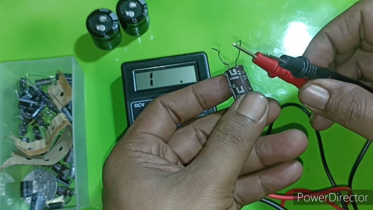 Cara Sederhana cek ELCO Masih Bagus atau Rusak Menggunakan Multimeter Digital