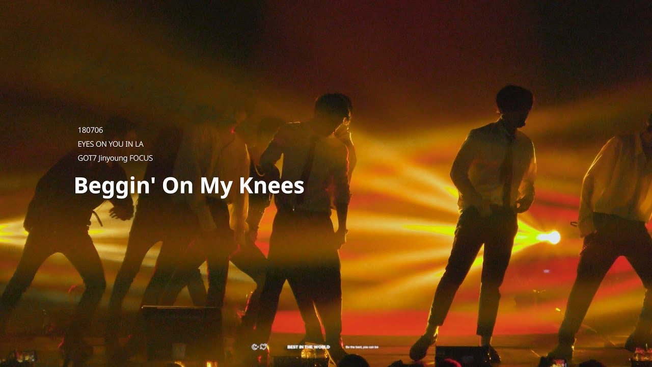 [4K] 180706 Eyes On You in LA Beggin on my knees - (GOT7 진영)