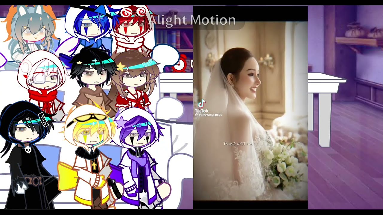 PSGT reaction part 3 || my oc | người tham gia chung : Ri ( bạn tus) | my otp not đục 