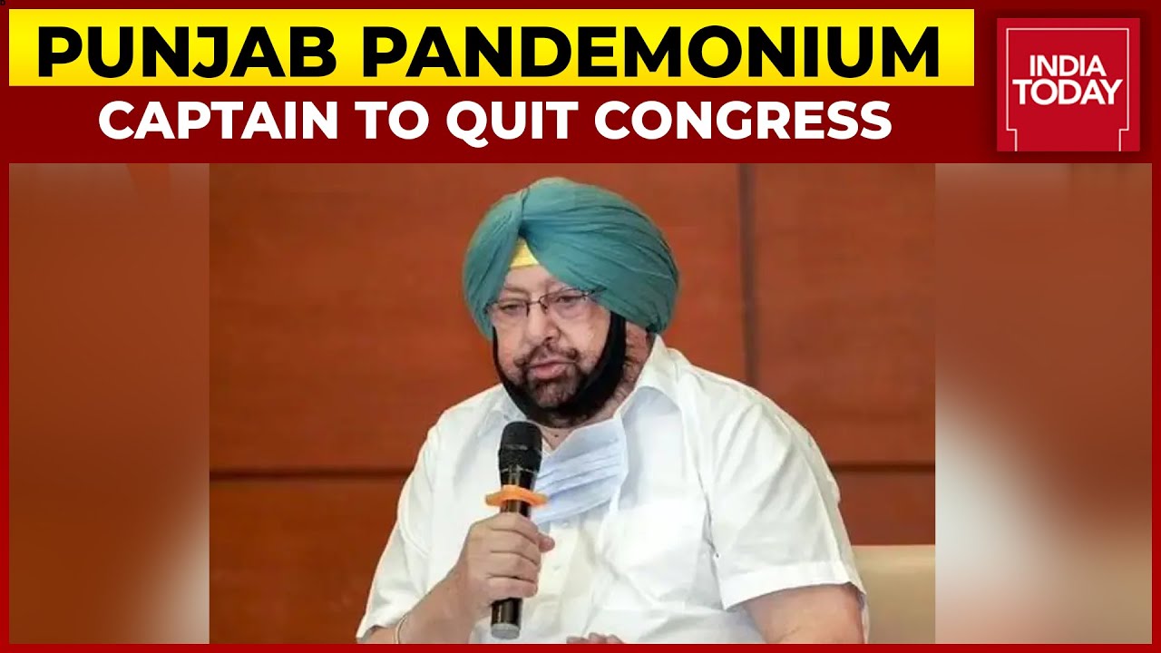 Punjab Potboiler: Amarinder Singh To Quit Congress, Says Not 'Ready To Treated In This Manner'