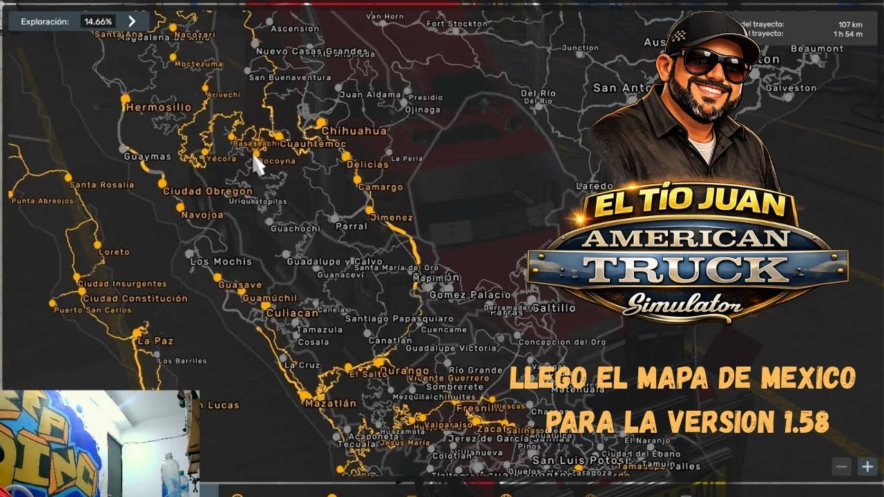 Como instalar el mapa de México ATS 1.58