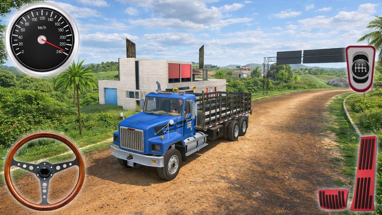 Heavy Cargo Truck Driver | Furniture & Animal Transport Simulator 2026 | Android Gameplay 