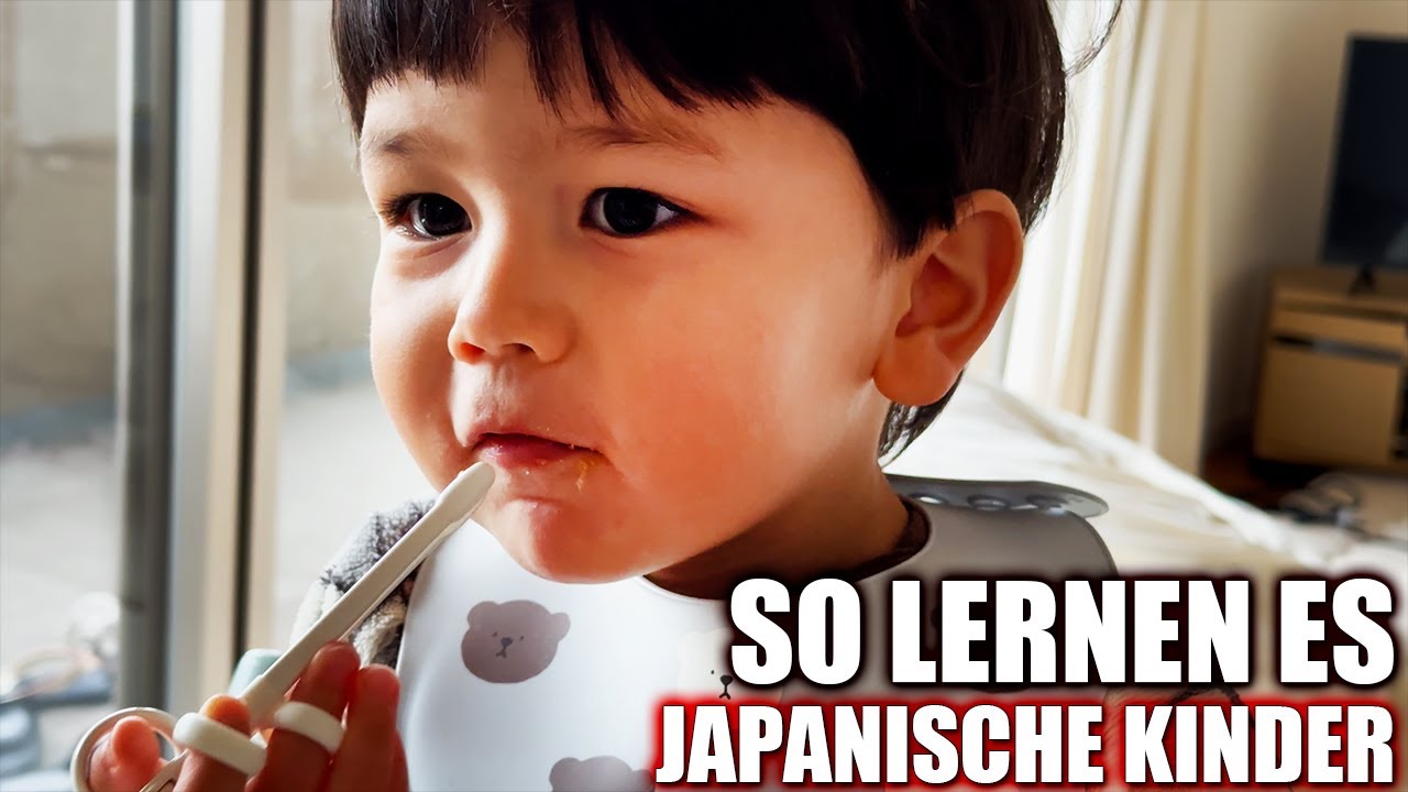 So lernen JAPANISCHE Kinder mit ST&Auml;BCHEN zu essen