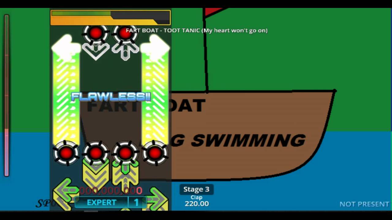 [Custom Simfiles/hamsandtwoten] TOOT TANIC (My heart won't go on) / FART BOAT (Unrated)