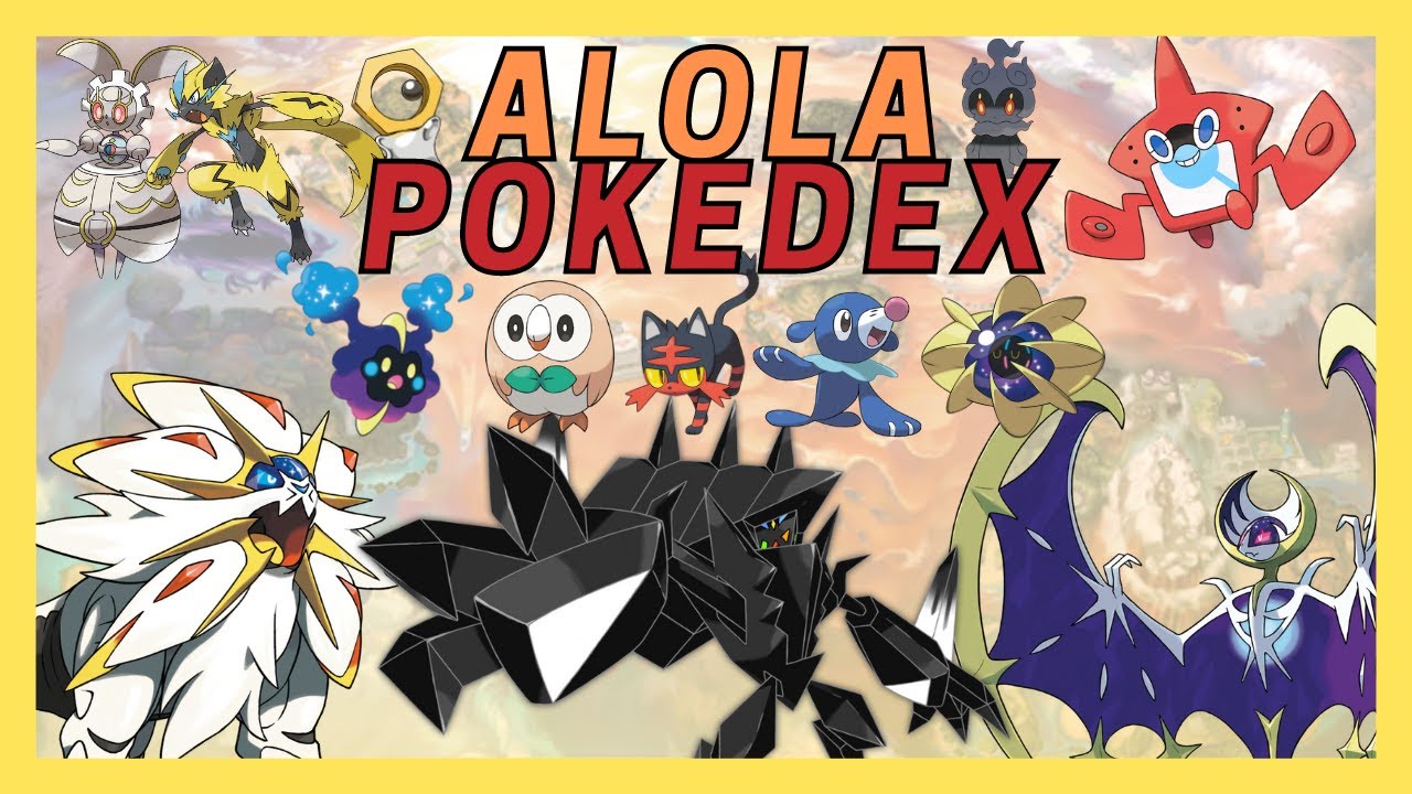 Alola Pokedex | All 88 Gen 7 Alola Pokemon