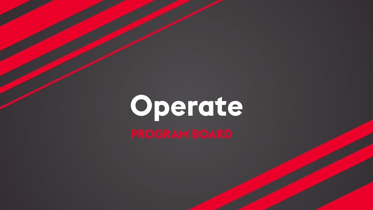 Operate Program Board - piplanning app (Lesson #12)