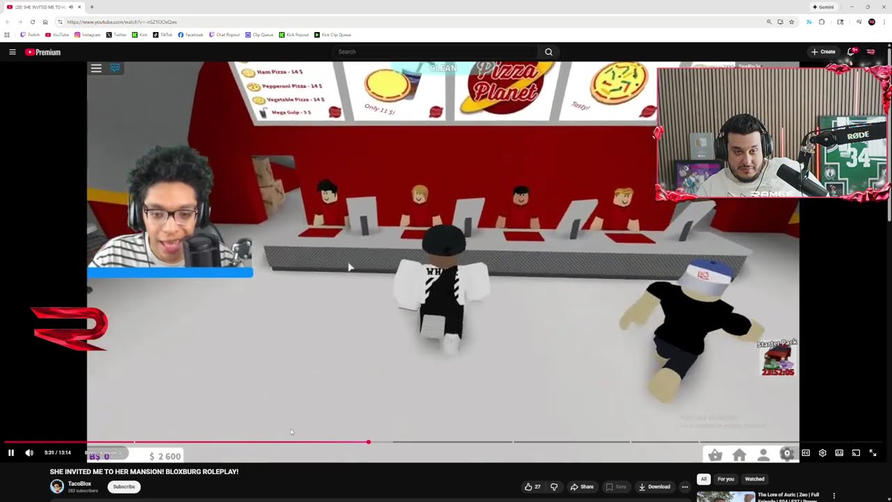 Рами показывает личное сообщение, которое он отправил Саабу, и реагирует на Taco Roblox | Prodigy...