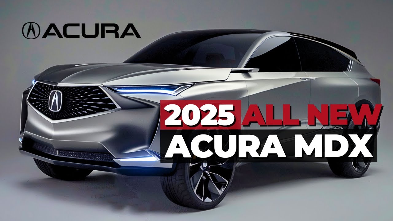 Редизайн Acura MDX Facelift 2025 года не замаскирован! Что тебе нужно знать!