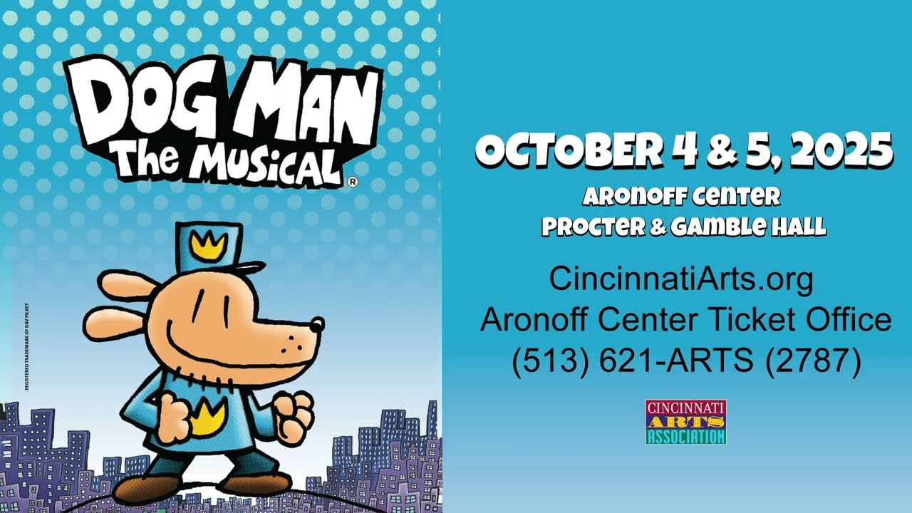 Sneak Peak of Dog Man: The Musical Coming to Cincy October 4 - 5, 2025