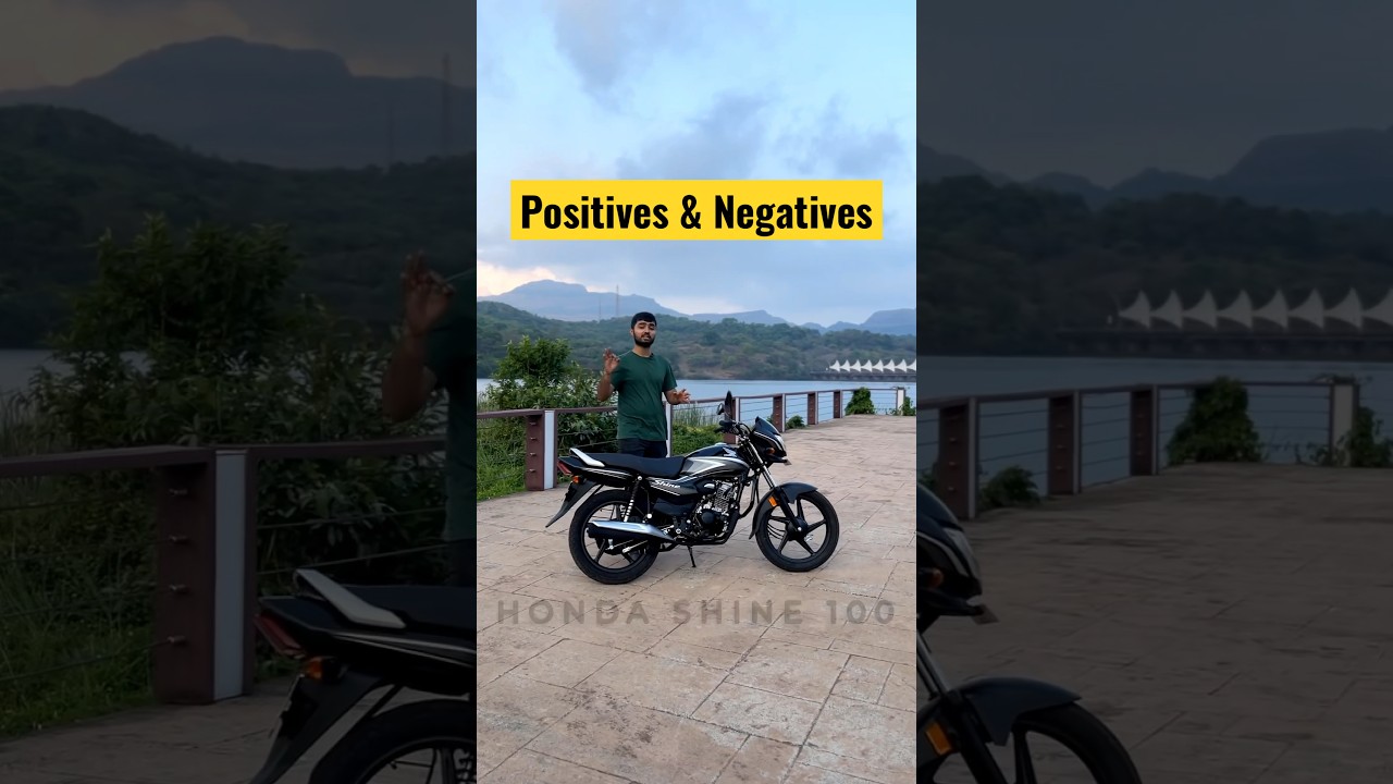 Positives and Negatives of the Honda Shine 100 | BikeWale #shorts