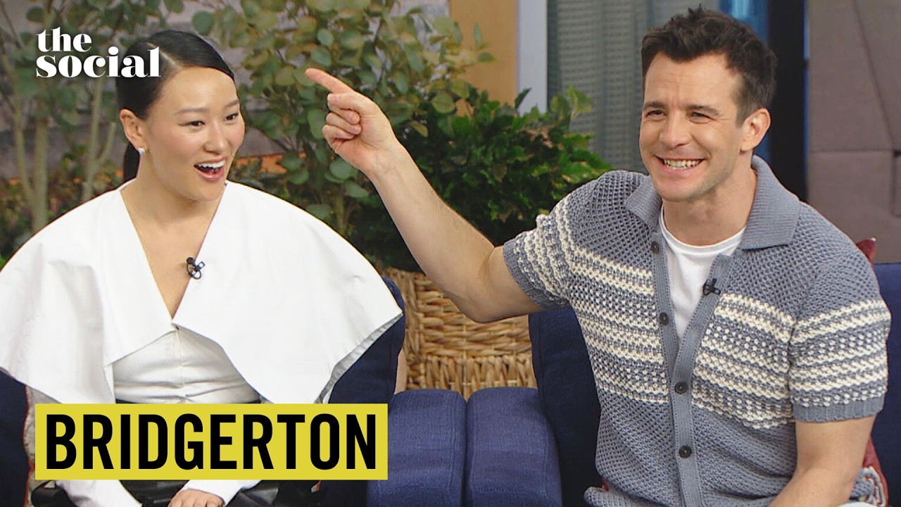 ‘Bridgerton’ Stars Yerin Ha & Luke Thompson Tease Season 4  | The Social