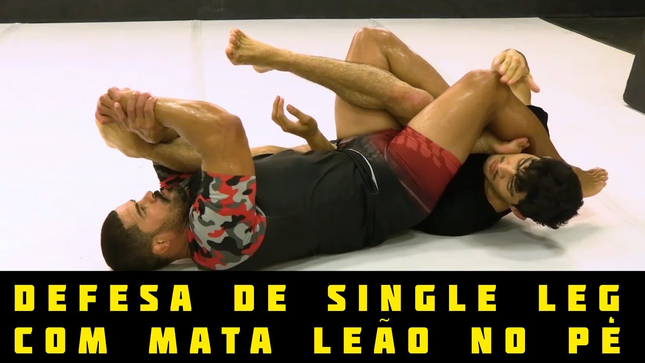 Defesa De Single Leg Com Finalização Do Mata Leão No Pé Com Rousimar “Toquinho” Palhares
