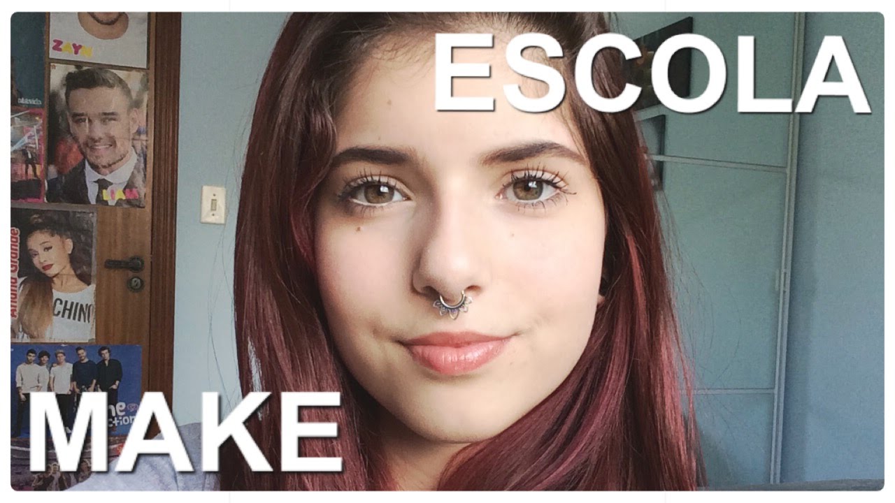 MAQUIAGEM PARA IR A ESCOLA