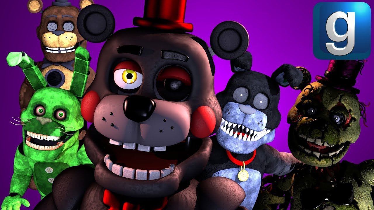 Gmod FNAF | Review | Brand New Lefty, Fredtrap, Fetch, Lonely Freddy, & Plushtrap Chaser Ragdolls!