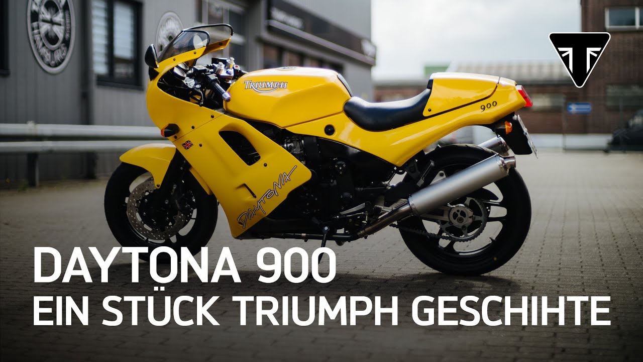 Eine der ersten Triumphs aus Hinckley - Die Daytona 900