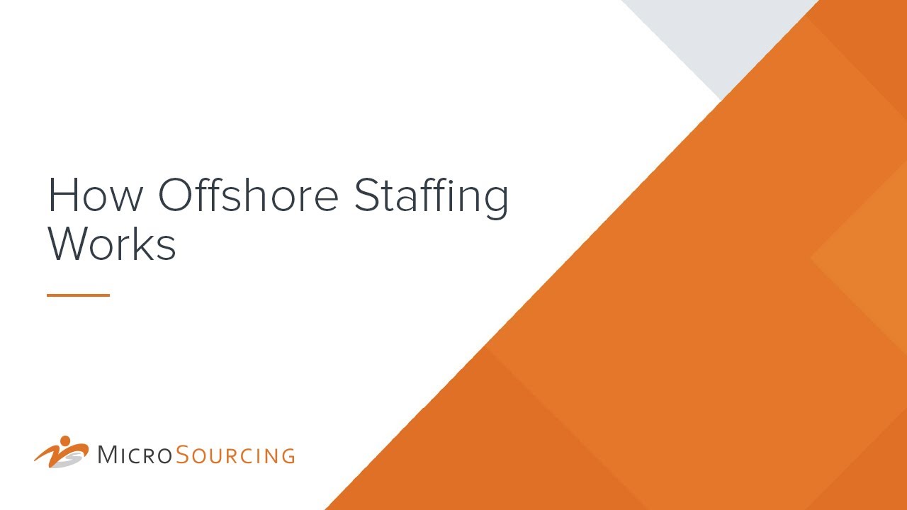How Offshore Staffing Works