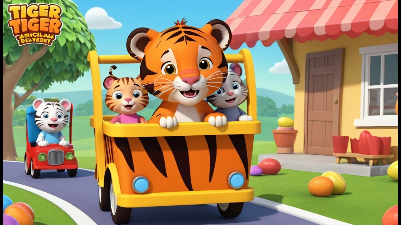 Petit Tigre livre du chocolat dans un cam