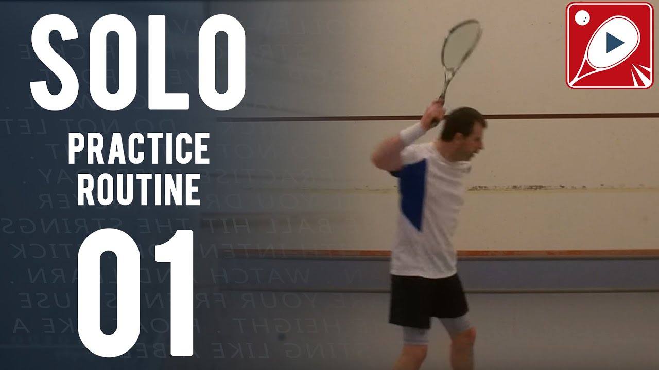 5 Solo Drills EVERY Squash Player Should Try