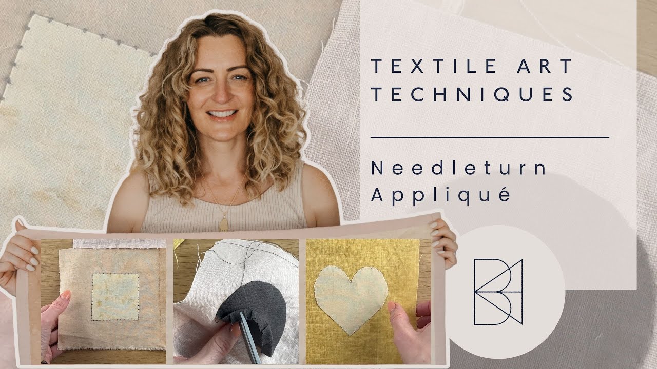 How to Do Needle Turn Appliqu&eacute; | Beginner Hand Sewing & Slow Stitch Guide