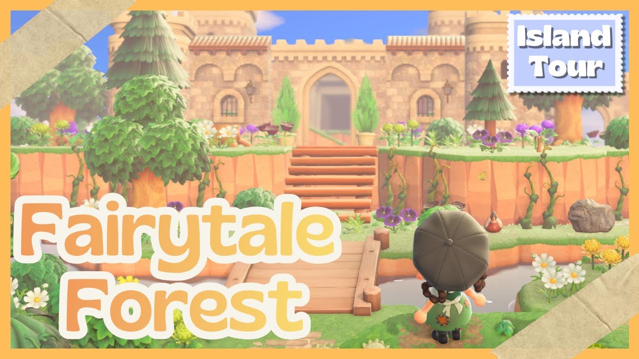 Touring A Beautiful Forest Filled With Fairytales | ACNH Island Tour