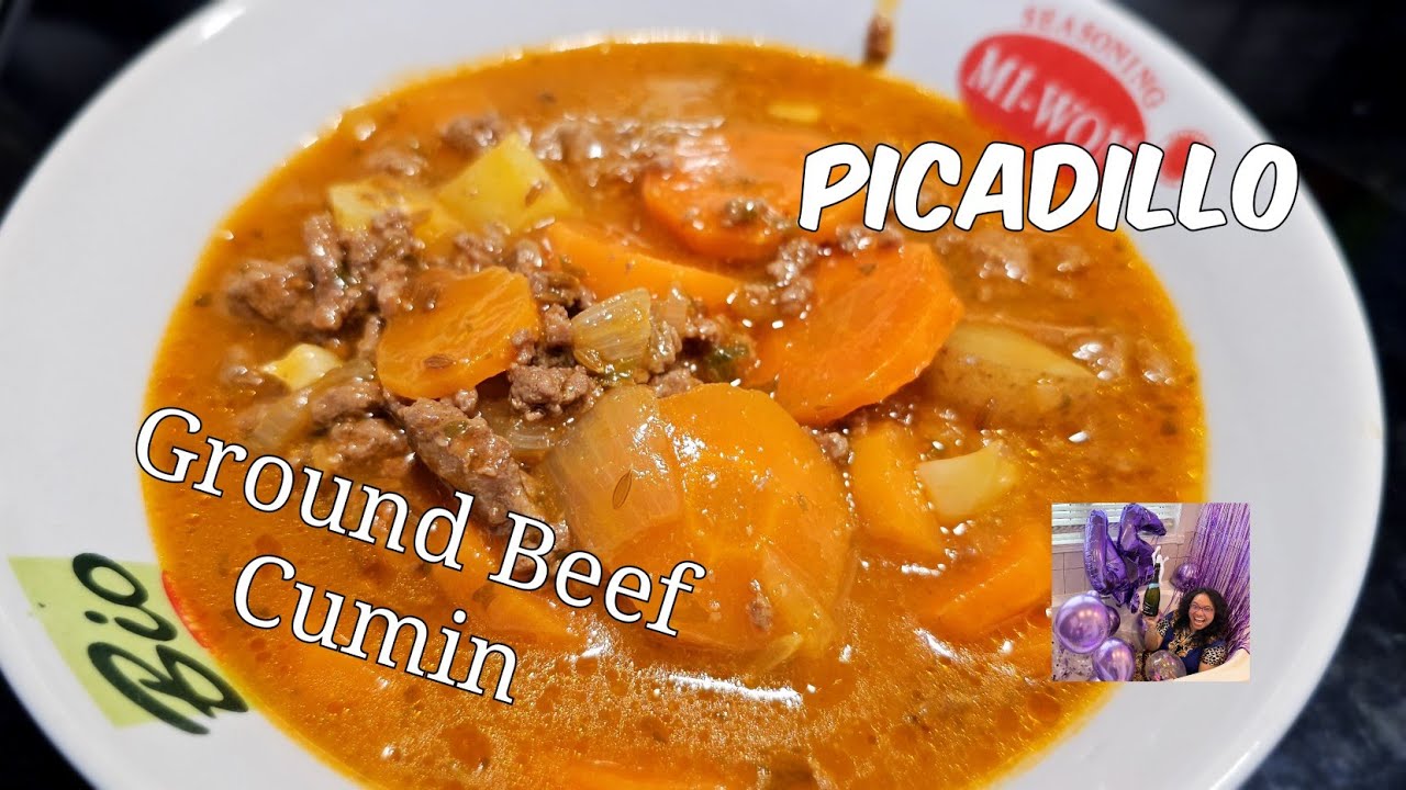 Picadillo (Ground Beef with Cumin)