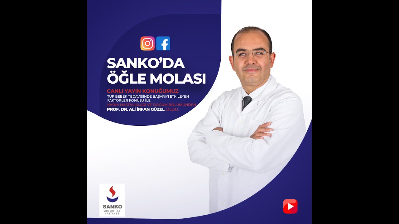 Canlı yayın konuğumuz Kadın Hastalıkları ve Doğum/Tüp Bebek Uzmanı Prof. Dr. Ali İrfan GÜZEL oldu.