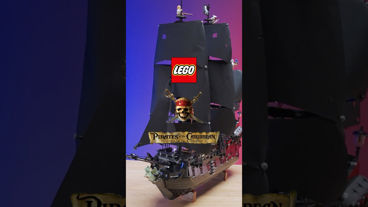 LEGO Pirates of the Caribbean 10365 Captain Jack Sparrow's Pirate Ship Speed Build