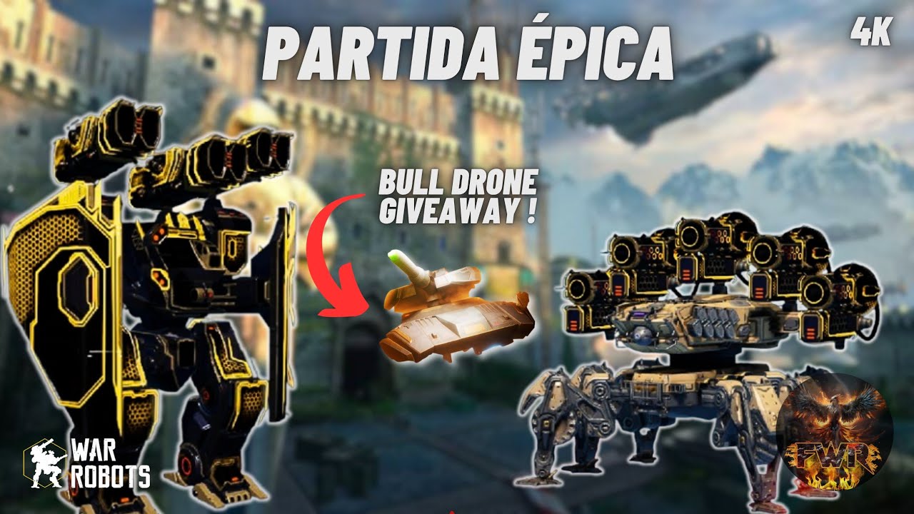 🔥🐦&zwj;🔥 Partida &Eacute;pica (DA LIVE) Ravager UE Taran & Arthur Grom! + Giveaway de Drone Bull! #WRWinBull