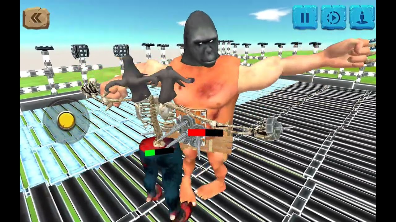 World Animal Boxing Episode 1 Big Jim VS Larry