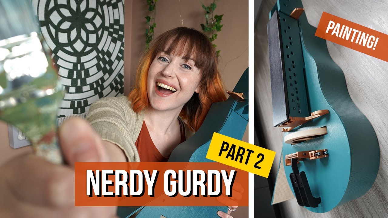 Building a Nerdy Gurdy | part 2 (TIMELAPSE)