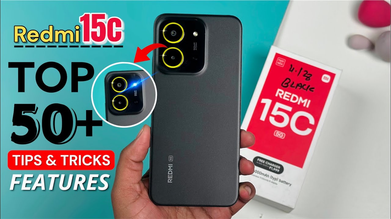 Redmi 15C Hidden Features | Tips & Tricks | Full Settings Guide 🔥