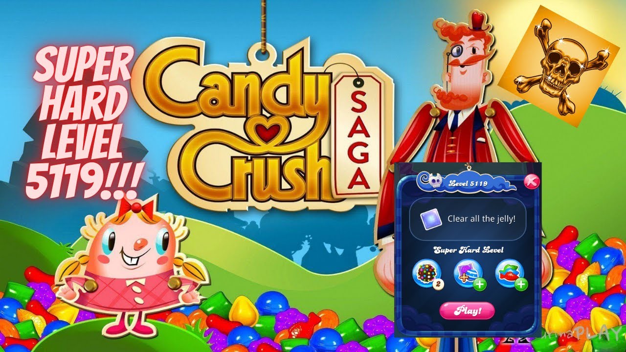 How to beat Candy Crush Saga Level 5119 | Tips and Tricks