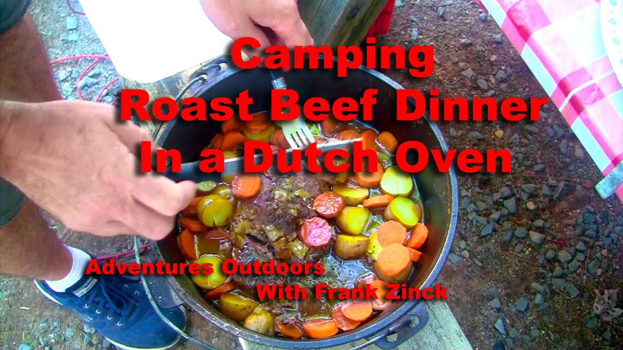 Roast Beef in a Dutch Oven - Easy Camping Recipe