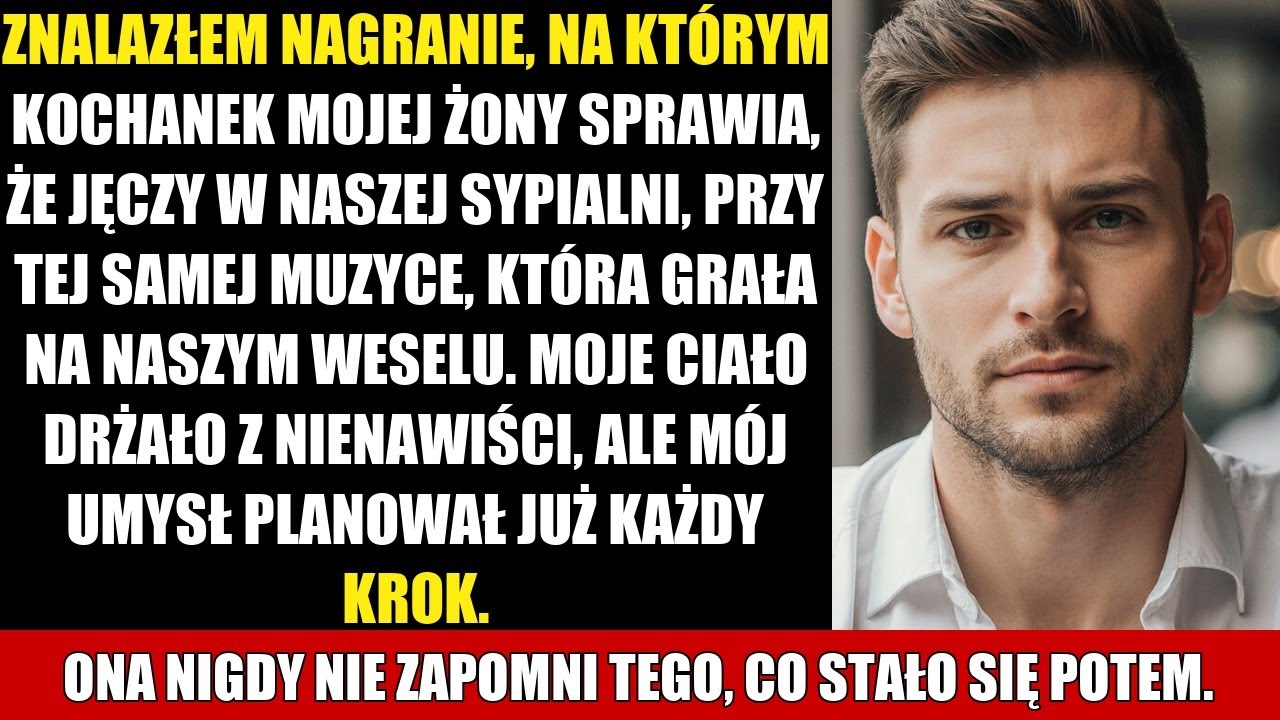 ZNALAZŁEM NAGRANIE, NA KTÓRYM KOCHANEK MOJEJ ŻONY SPRAWIA, ŻE JĘCZY W NASZEJ SYPIALNI, PRZY TEJ...
