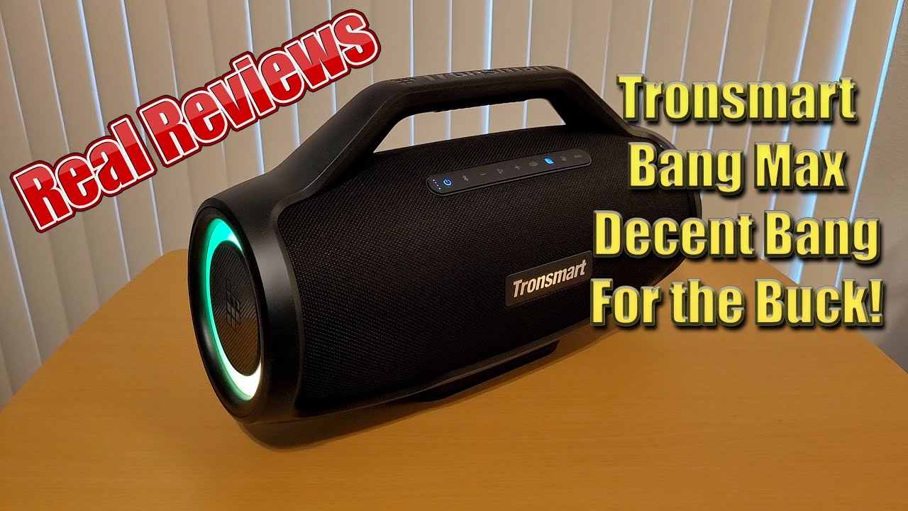 Tronsmart Bang Max Portable Bluetooth Speaker Unboxing & Real Review